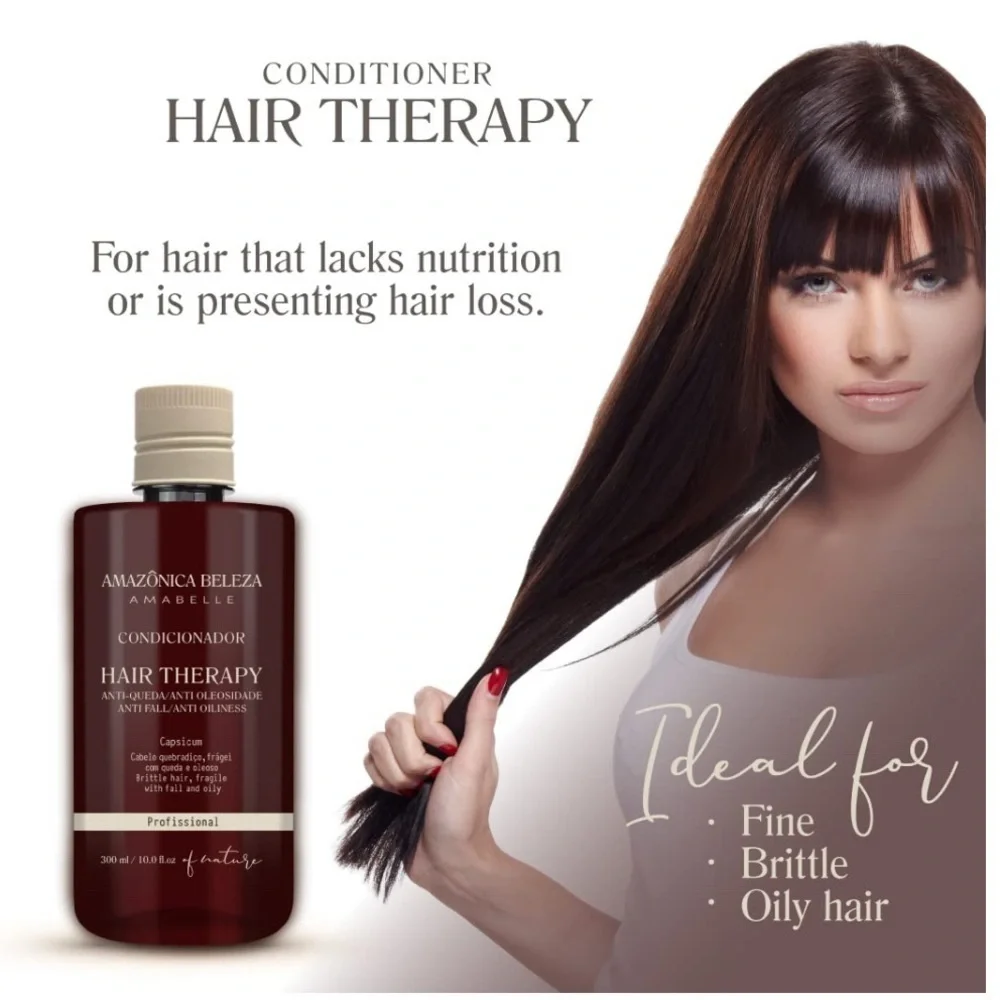 Hair Therapy Shampoo & Conditioner Set Thicken Anti-Hair Loss & Oil Control #QB2